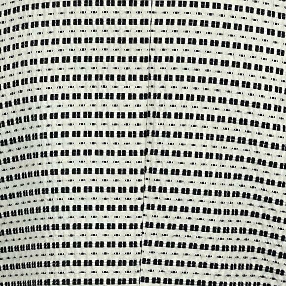 LOFT Black Cream Bold Print Career Office Jacket NWOT Size 14 - Picture 8 of 13